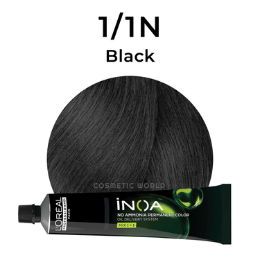 L'OREAL - INOA_iNOA 1/1N Black_Cosmetic World